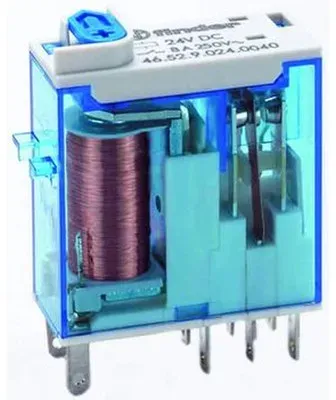 Schaltrelais 2W IP40 12,4x30,1x29mm Steckanschl