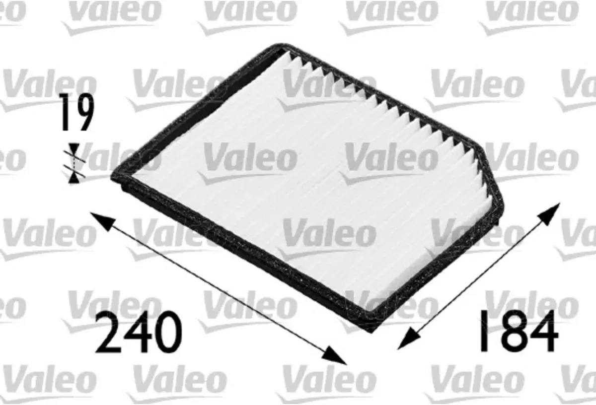 Filtro cabina VALEO ESSENTIAL VALEO 698173