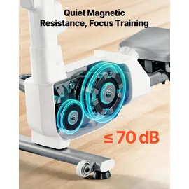 Vevor leises magnetisches Rudergerät Schwarz