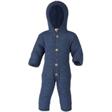 Engel Kinder Fleece Overall (Größe 62 , blau)