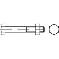 Industrial Quality Supplies ART 89601 Baubolzen mit Mutter CE