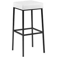 CLP Barhocker Montreal Kunstlederbezug schwarz/weiß