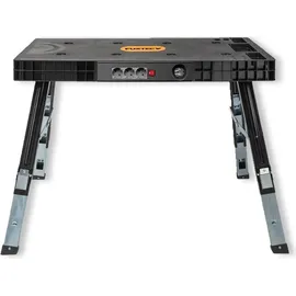 FUXTEC 5in1 Universal-Werkbank FX-WB Bundle inkl. Schaubzwingen – Halter