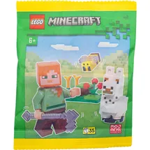 LEGO LEGO® Minecraft® Alex mit Lama und Biene - 662308 NEU! Menge 1x - Bunt