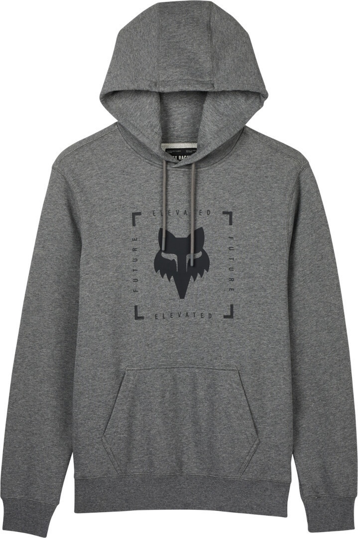 FOX Boxed Future Hoodie, grijs, 2XL Voorman