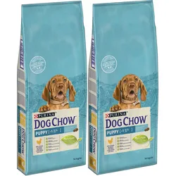 PURINA Dog Chow Puppy Chicken 2x14kg -3%