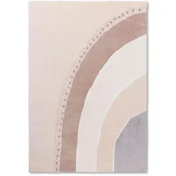 Kinderteppich Coccole 120 x 170 cm Polyester Beige