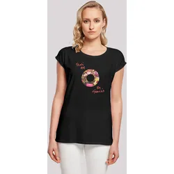 T-Shirt F4NT4STIC "Rockband Genesis That's All 45'", Damen, Gr. XXL, schwarz, Obermaterial: 100% Baumwolle, casual, regular fit, Rundhals, Kurzarm ohne Bündchen, Shirts, Print