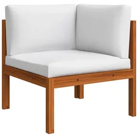 vidaXL Garten-Lounge-Set 6-tlg. cremeweiß Akazie