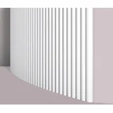 NMC Wandpaneel NMC CANELÉ S FLEX ARSTYL Weiß 2 St. 200 x 1,45 x 30 cm