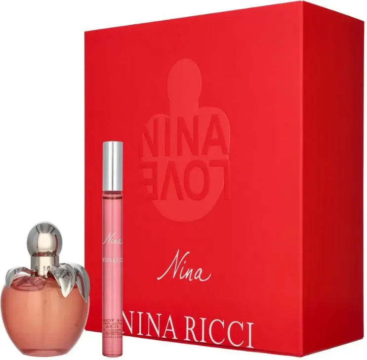 Nina Ricci Nina Geschenkset-Inhalt: Eau de Toilette Spray 50 ml + Roll-on 10 ml