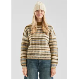 QS Pullover in bunter Multimelange Optik Mehrfarbig XXL