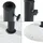 casa.pro Schirmständer Bitritto Beton Ø 45 x 6 cm Weiß