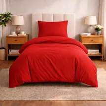 Komfortec Premium Rot 135 x 200 cm + 80 x 80 cm