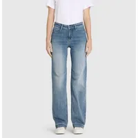 MAC Dream Wide Leg Jeans in hellblauer Waschung-D36 /
