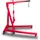 BITUXX Motorheber Stahl 2000 kg Rot