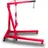 BITUXX Motorheber Stahl 2000 kg Rot
