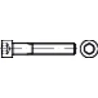 Industrial Quality Supplies DIN 912 Zylinderschraube, mit Innensechskant, 10.9