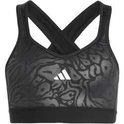 adidas Sportswear All Sports Animal Print Marshmallow Print Sport-BH Mädchen JM3917 - black/white 170