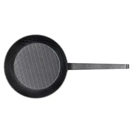 Gräwe Profi schmiedeeiserne Bratpfanne 24 cm mit extra hohem Rand