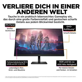 HP Omen 32q 31,5" schwarz