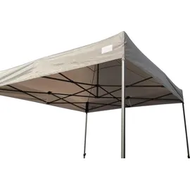 GRASEKAMP Ersatzdach Faltpavillon 3 x 3 m Grau