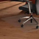 FLOORTEX 619500 Bodenschutzmatte ULTIMAT II 120 x 90 cm Transparent Hartboden 100 % Polycarbonat