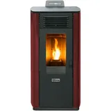 Fiorina 74 s-line Red Slim 8,24 kW Pelletofen - Qlima