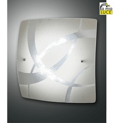 Fabas Luce LED Deckenleuchte KYMI, 40cm, 18W, 3000K, IP20, weiß FAB-3287-66-102