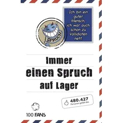 Ich bin ein guter Mensch, ich war auch schon zu Vollidioten nett!