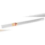 Pronappe R482501I 6x Papiertischdecke auf Rolle mit Damastprägung - 25x1,18m - Weiß