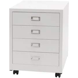 Mendler HWC-L49 Aktenschrank 55x40x41 cm weiß