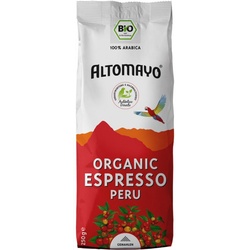 Altomayo Espresso gemahlen bio 250g