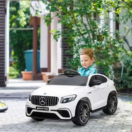 Homcom Kinderfahrzeug Elektroauto Mercedes-Benz weiß