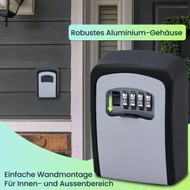 casativo Mini Schlüssel-Safe Zahlenschloss / keine Sicherheitsstufe