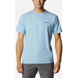 Columbia Tech Trail Graphic Short Sleeve T-shirt Blau M