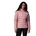 Damen 2 Daunen Kapuzenjacke Hooded Puffer Daunenjacke Eraser Pink S