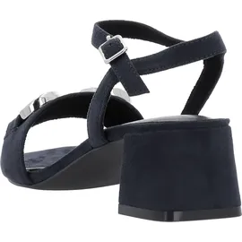 REMONTE Damen D1L50 Sandale mit Absatz, Navy / 14, 36 EU