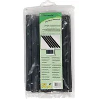 Floraworld Sichtschutzstreifen 24 cm Anthrazit Kunststoff 25 St.