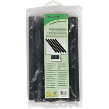 Floraworld Sichtschutzstreifen 24 cm Anthrazit Kunststoff 25 St.
