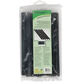 Floraworld Sichtschutzstreifen 24 cm Anthrazit Kunststoff 25 St.
