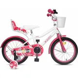 Enero Queen 16 Zoll rosa/weiß