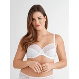 FELINA Bügel-BH "Joy", Felina", Tüllstickerei, Außenträger, für Damen, 03 WEISS, 105B