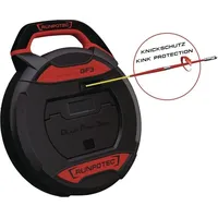 Runpotec Kabeleinziehgerät GF3 Band-L.50m Biege-R.38mm o.Meterzähler RUNPOTEC