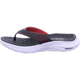 SKECHERS Vapor Foam sandal für Herren Sayto Sandale, Black KPU/Red Trim, 42 EU