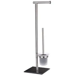 WENKO WC-Garnitur Lima silber Metall