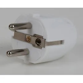 Buri Schuko-Steckdose Weiß