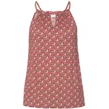 VIVANCE Strandtop Beige/Rot 36