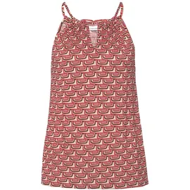 VIVANCE Strandtop Beige/Rot 36