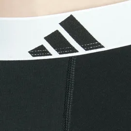 adidas Active Flex Cotton Trunk Schwarz / Weiß S 3er Pack